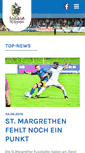 Mobile Screenshot of fcstmargrethen.ch